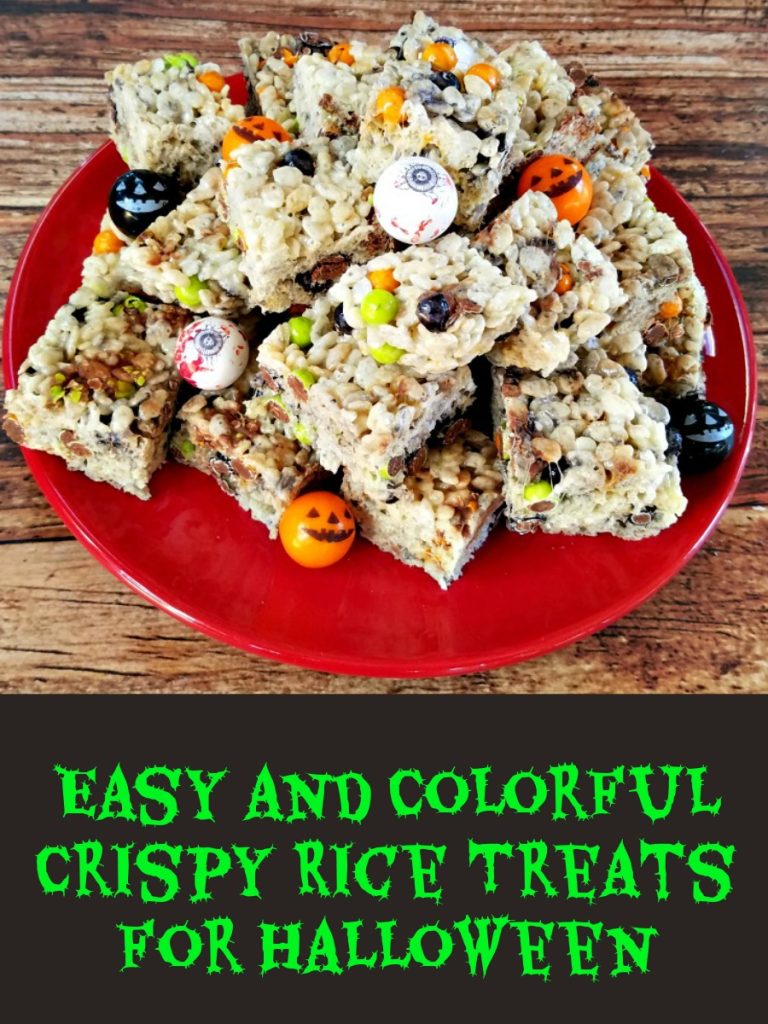 Celebration by Frey, Sixlets, easy crispy rice treats, Halloween, #CelebrationSpookyTreats, #AD