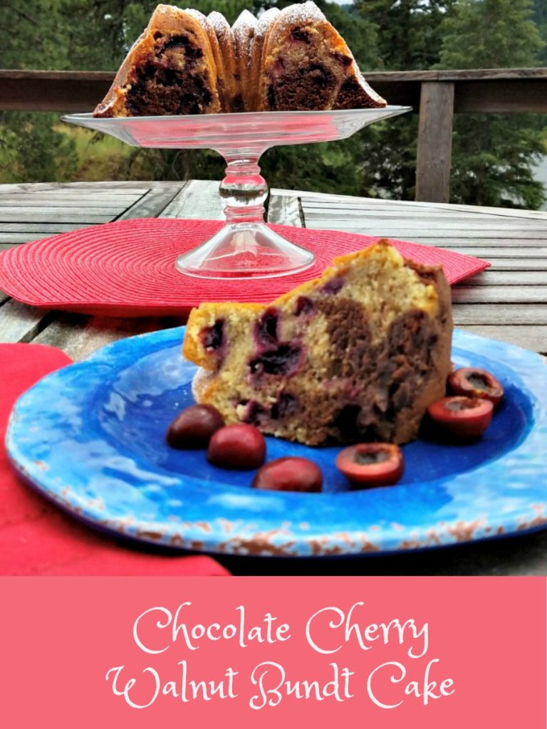 Chocolate Walnut Cherry Bundt Cake Recipe