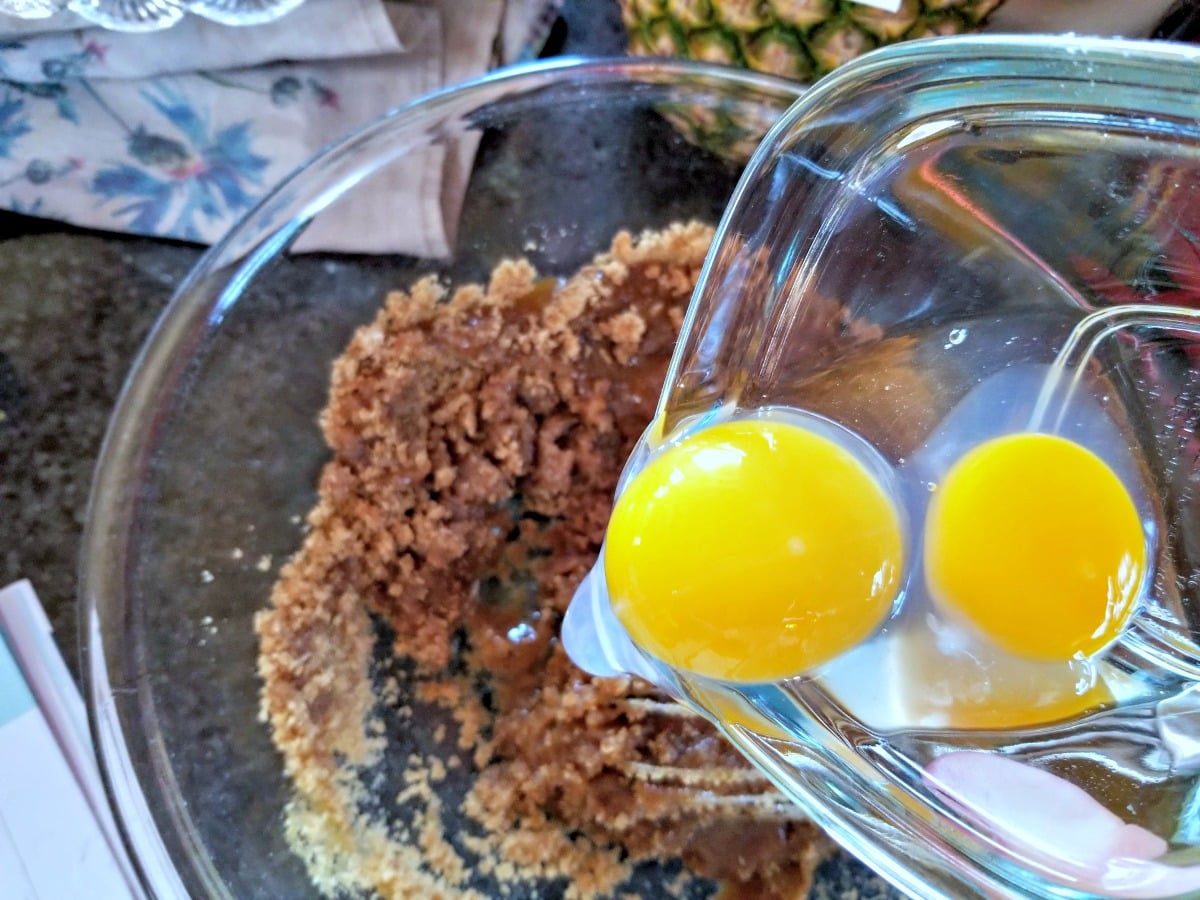add eggs