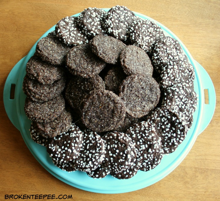 Classic Chocolate Cookies, baking for the firemen