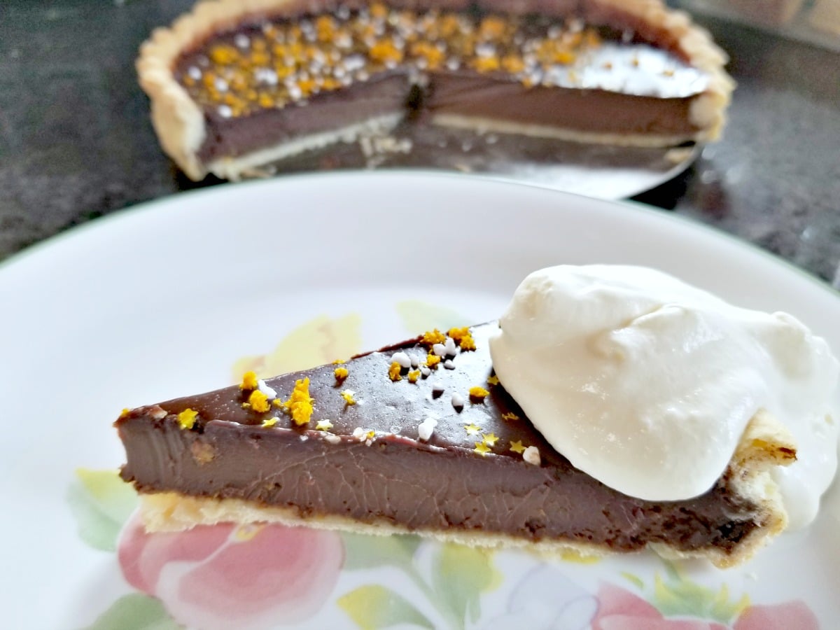 Chocolate Tart and Cookbook Review – From Scratch by Michael Ruhlman