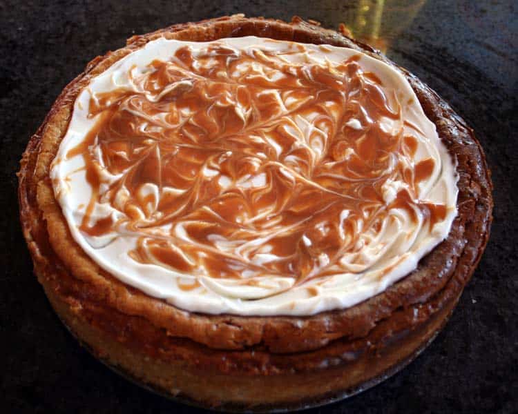 Apple Caramel Cheesecake Recipe