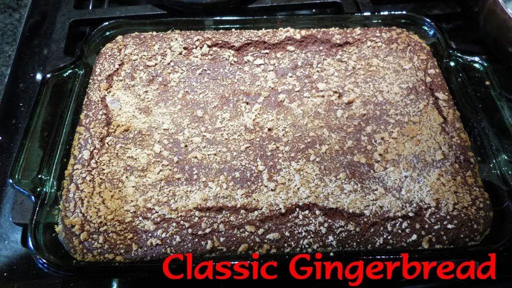Baking for the Firemen:  Classic Gingerbread – Recipe