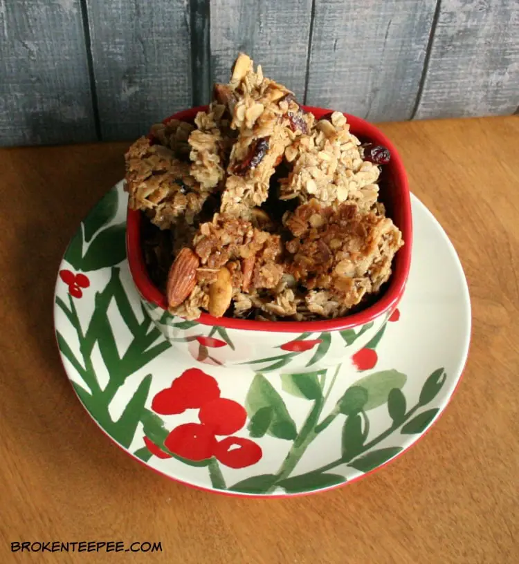 Homemade Granola Recipe – Maple Honey Granola