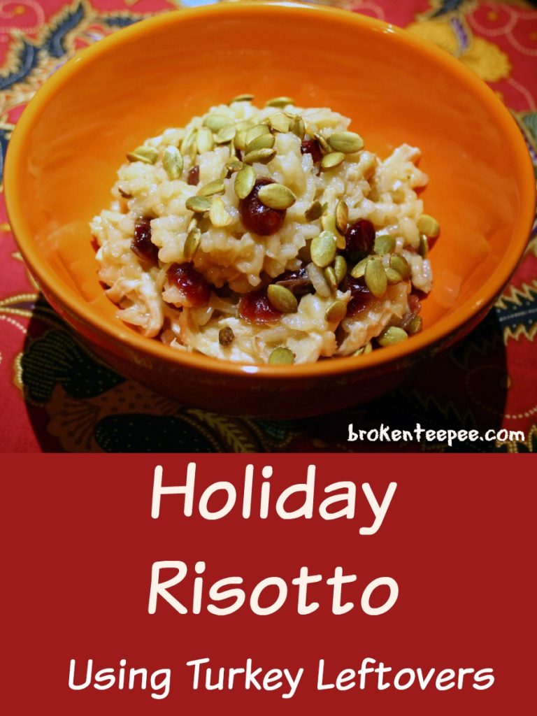 Holiday Risotto from Leftover Turkey
