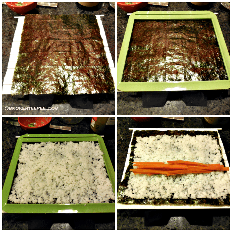 making sushi