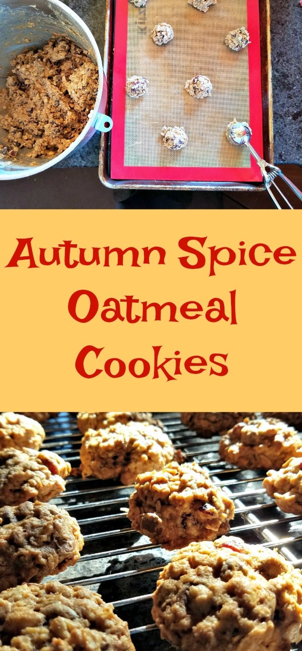 delicious oatmeal cookies, Sally's Cookie Addiction, Autumn Spice Oatmeal Cookies, AD