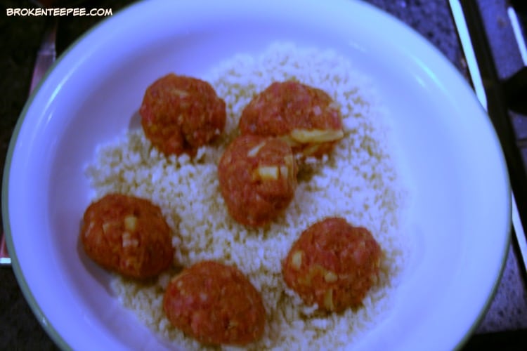 Onion Soup with Cheesy Meatballs, Jarlsberg Cheese, #ad