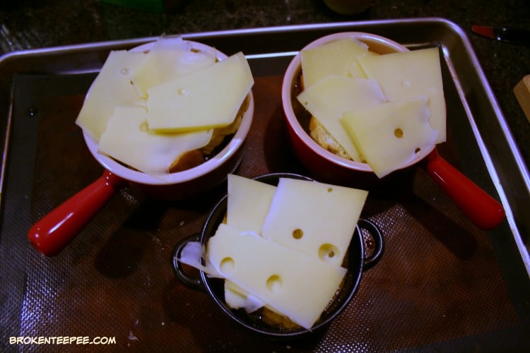 Onion Soup with Cheesy Meatballs, Jarlsberg Cheese, #ad