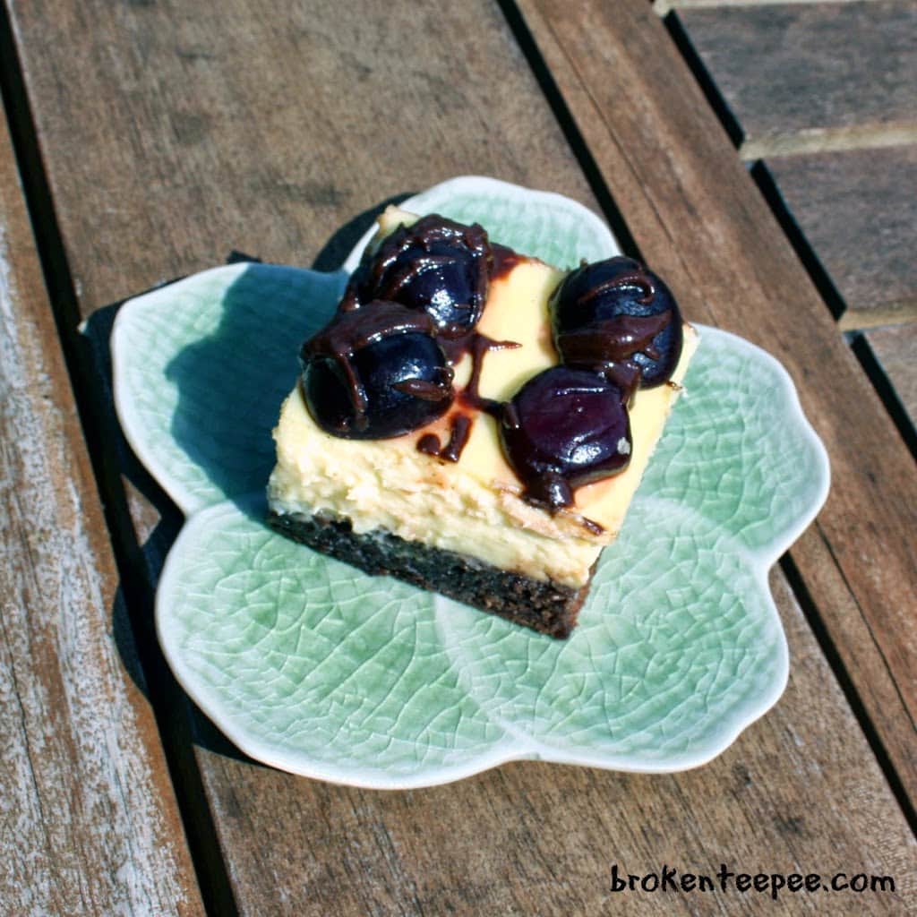 Black Forest Cheesecake Brownies – Great for Potlucks