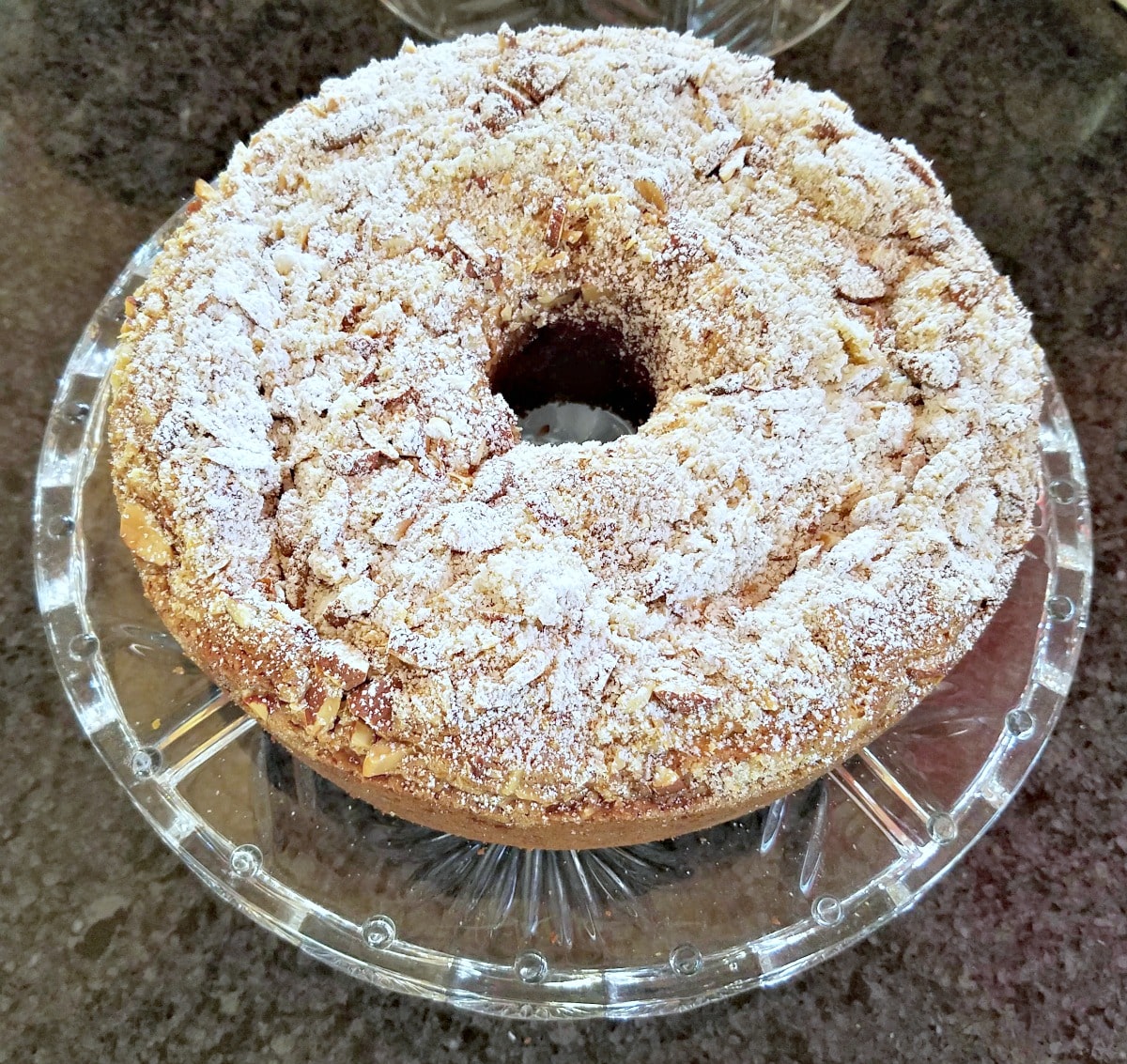 coffee cake, filled pound cake, pound cake, cheesecake filled pound cake