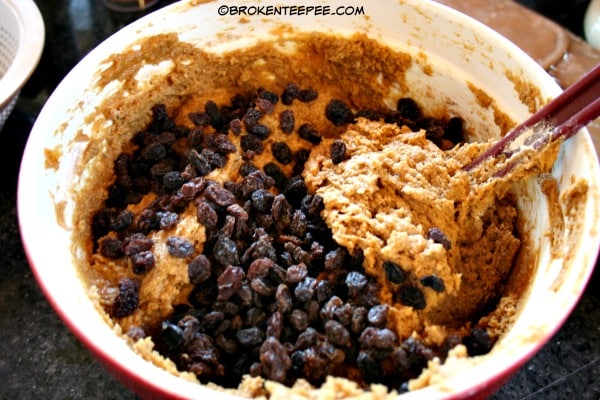 add raisins