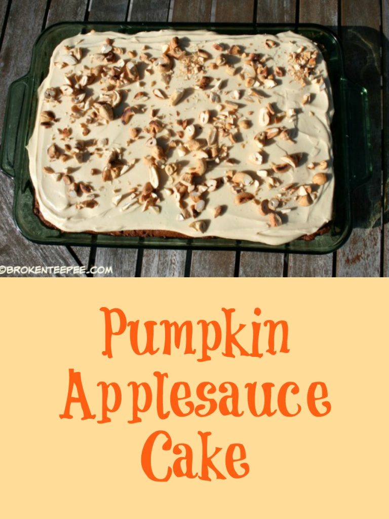 Pumpkin Applesauce Cake