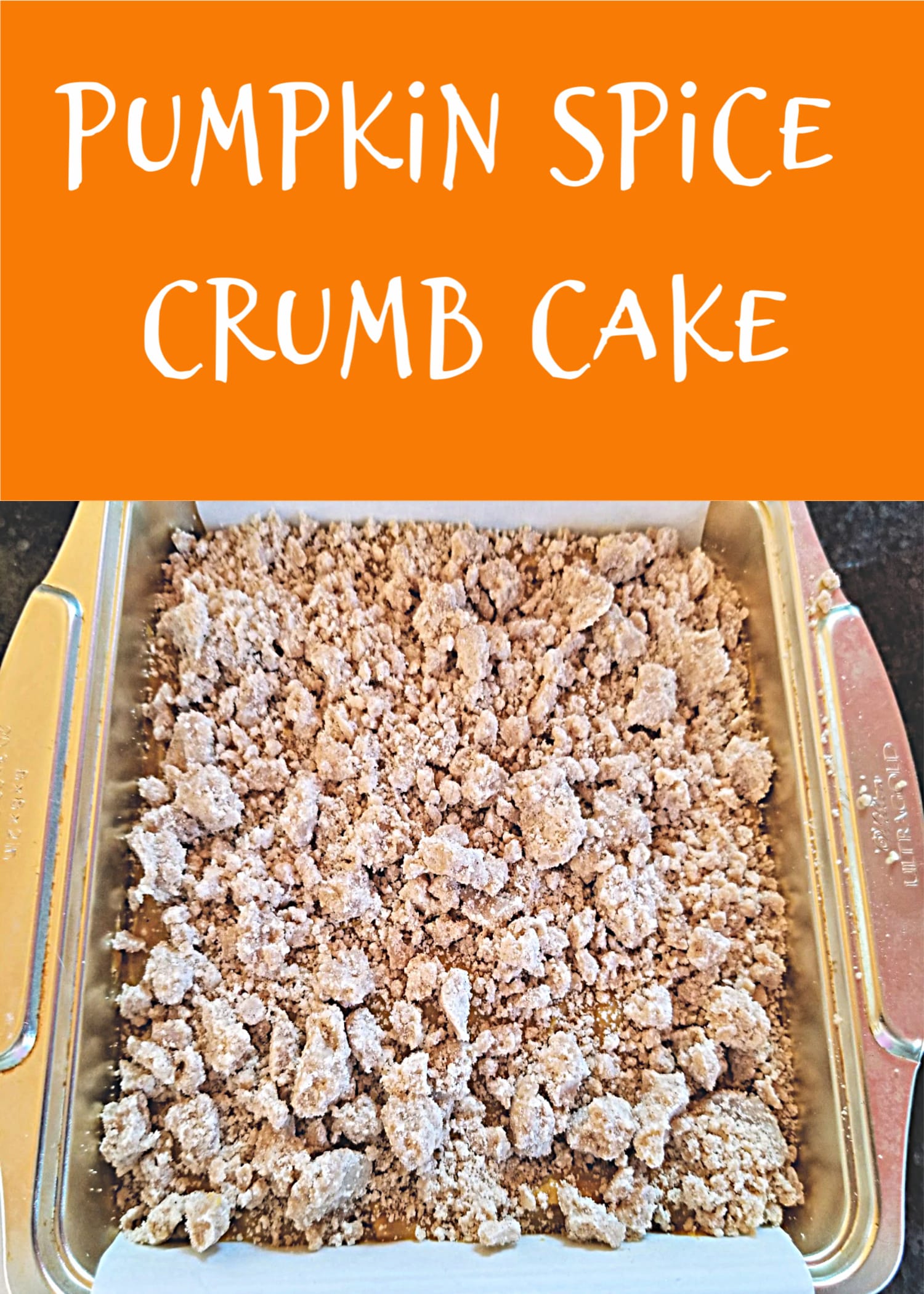 pumpkin spice crumb cake