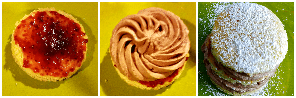 Vanilla Cake with Salted Chocolate Mousse, Celebration Dessert, Chocolate Dessert