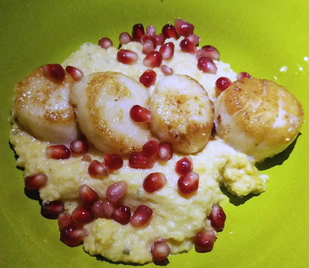 seared scallops, scallop recipe