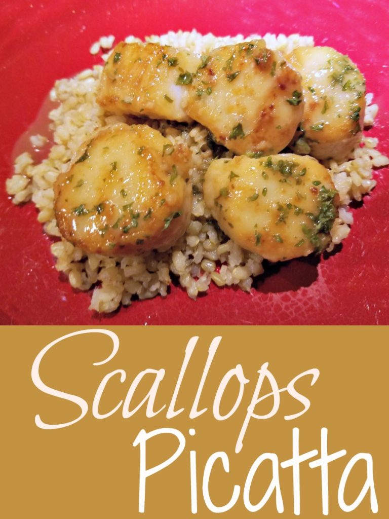 Scallops Recipe, A Twist on an Old Favorite,Scallops Picatta
