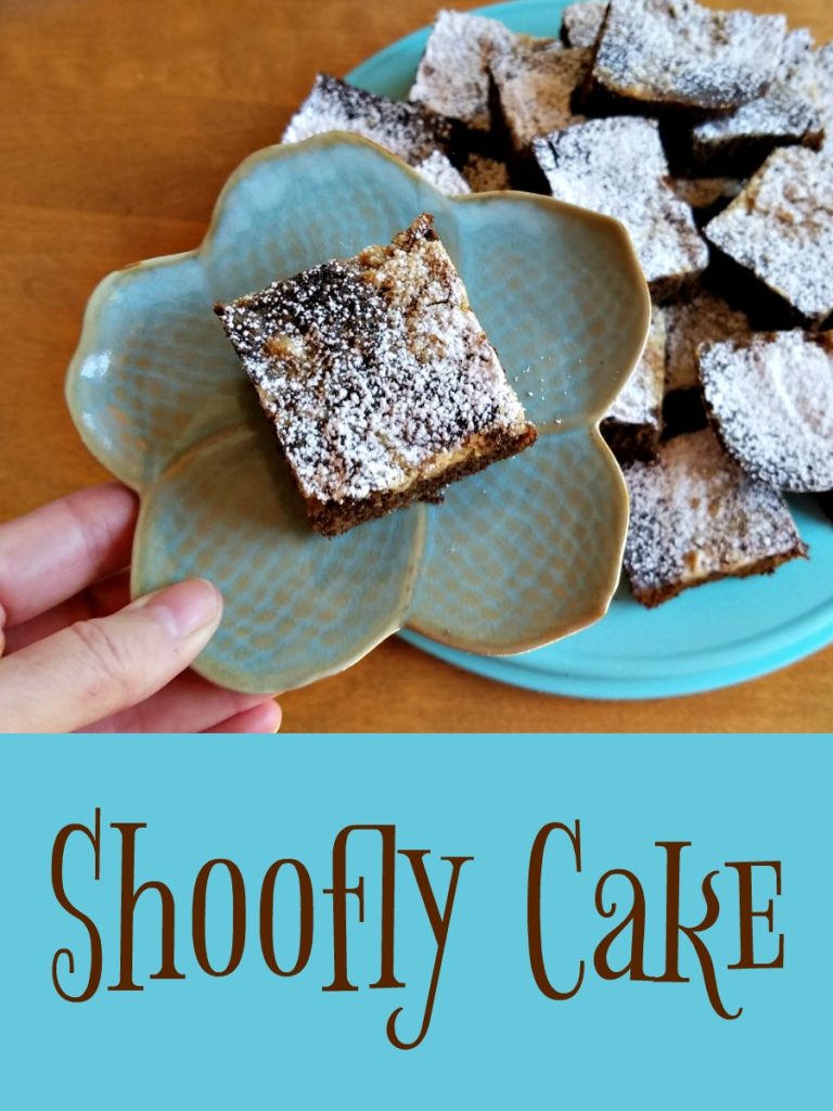Shoofly Cake, The Essential Amish Cookbook, AD