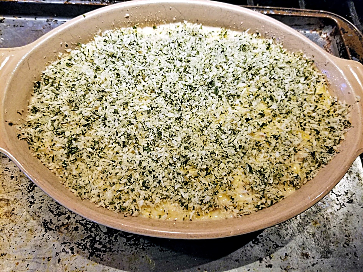 spaghetti squash mac and cheese