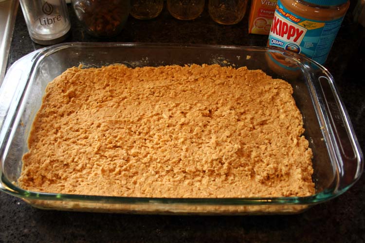 spread in pan