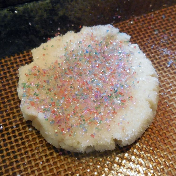 sprinkle with sugar