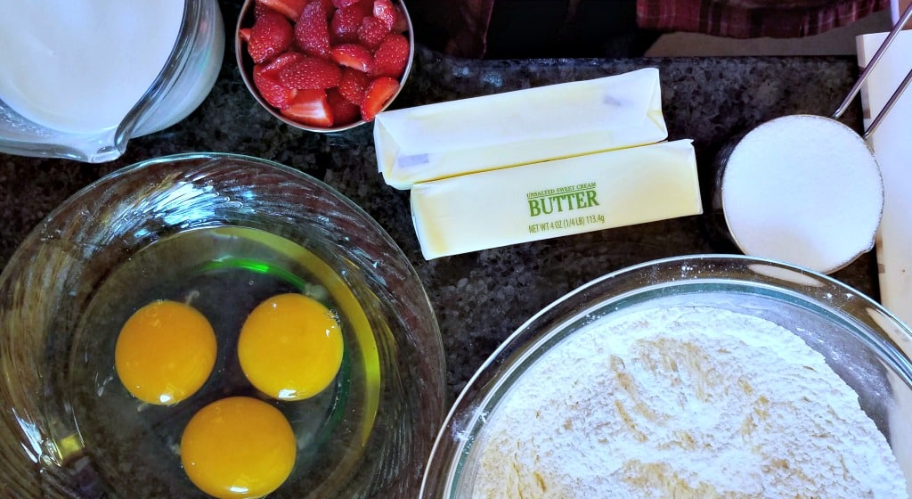 Strawberry Coffee Cake, coffee cake recipe, strawberries