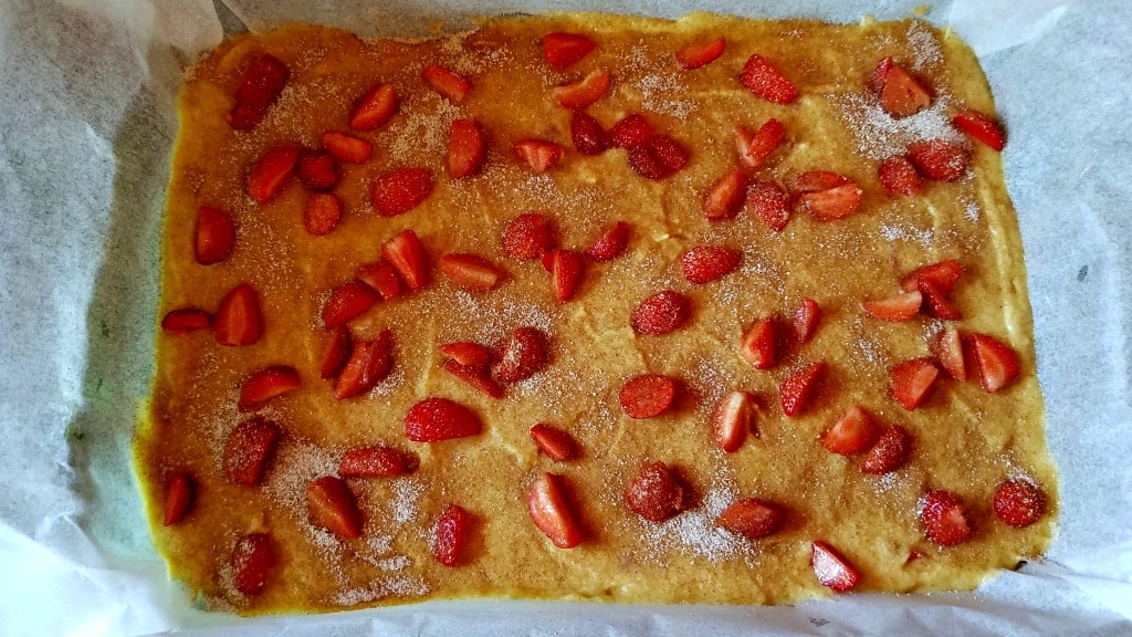 Strawberry Coffee Cake, coffee cake recipe, strawberries