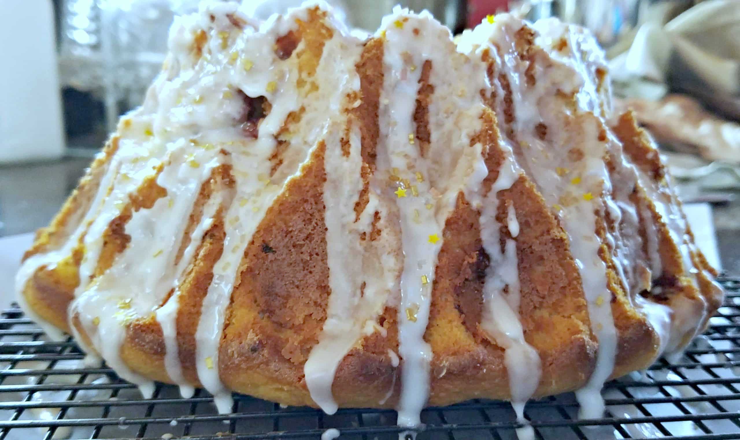 Strawberry Lemon Bundt Cake