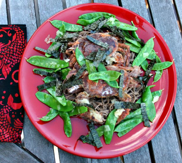 Try the World, subscription box, Soft Shell Crabs on Soba Noodles with Pickled Ginger and Nori, sponsored