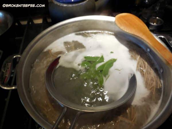 blanch snow peas, Try the World, subscription box, Soft Shell Crabs on Soba Noodles with Pickled Ginger and Nori, sponsored
