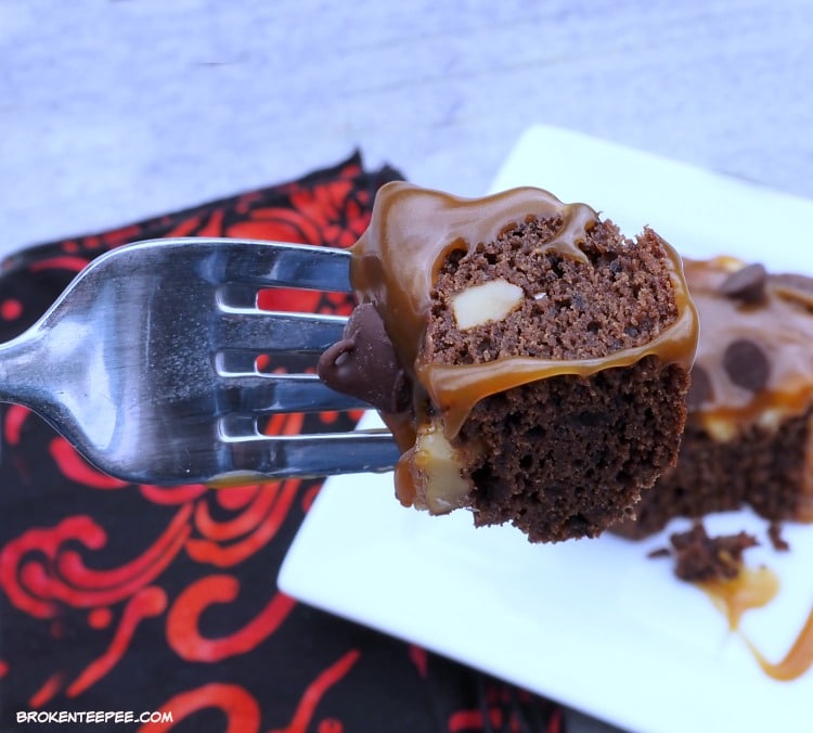 Turtle Brownies, brownie recipe