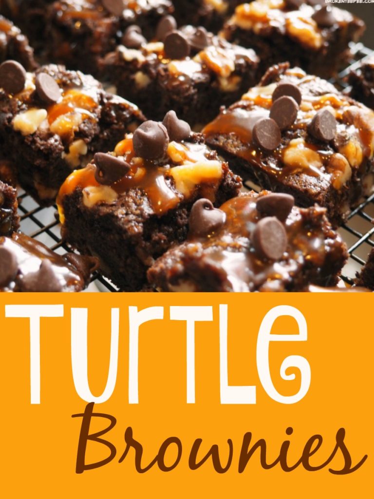 Turtle Brownies, brownie recipe