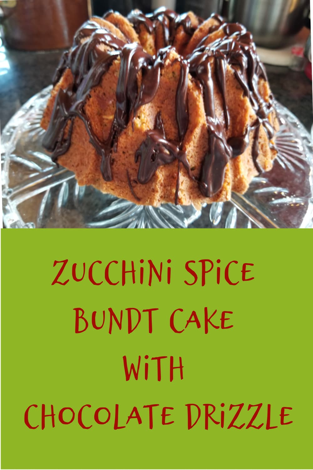 zucchini spice bundt cake